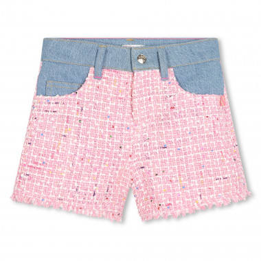 Tweed short met zakken BILLIEBLUSH Voor