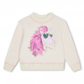 Fleece sweatshirt BILLIEBLUSH for GIRL