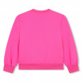 Fleece sweatshirt BILLIEBLUSH for GIRL