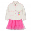 Bi-material dress BILLIEBLUSH for GIRL