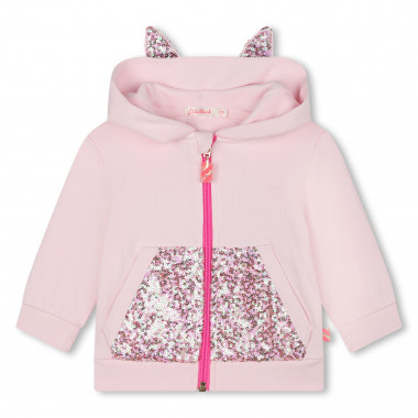 Cardigã com capuz BILLIEBLUSH para RAPARIGA