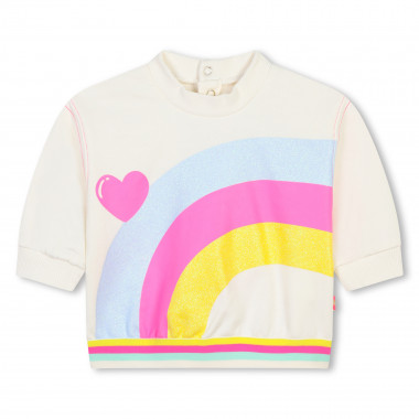 Sweatshirt em moletão BILLIEBLUSH para RAPARIGA