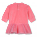 Vestido bi-matéria BILLIEBLUSH para RAPARIGA