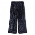 Flowy sequined trousers BILLIEBLUSH for GIRL