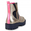 Sequined zip-up ankle boots BILLIEBLUSH for GIRL