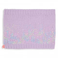 Sparkly knitted snood BILLIEBLUSH for GIRL