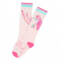 Pegasus motif socks BILLIEBLUSH for GIRL