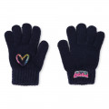 Gants avec coeur en sequins BILLIEBLUSH pour FILLE