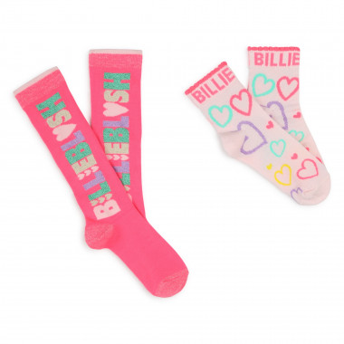 Chaussettes motifs métallisés BILLIEBLUSH pour FILLE