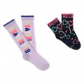 Chaussettes motifs métallisés BILLIEBLUSH pour FILLE