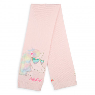 Scarf with fleece details BILLIEBLUSH for GIRL