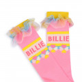 Calcetines altos con volante BILLIEBLUSH para NIÑA