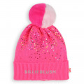 Bonnet à pompon avec sequins BILLIEBLUSH pour FILLE