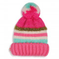 Striped pompom hat BILLIEBLUSH for GIRL