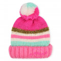 Berretto a righe con pompon BILLIEBLUSH Per BAMBINA