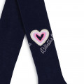 Collant cuore metallizzato BILLIEBLUSH Per BAMBINA