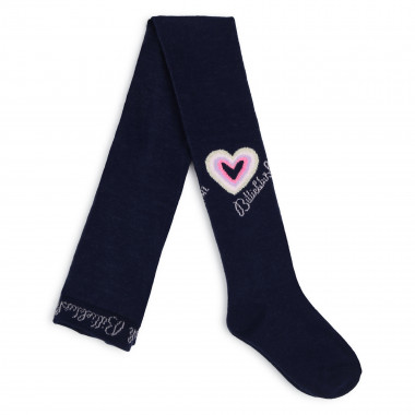 Collants avec coeur métallisé BILLIEBLUSH pour FILLE