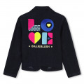 Embroidered jean jacket BILLIEBLUSH for GIRL