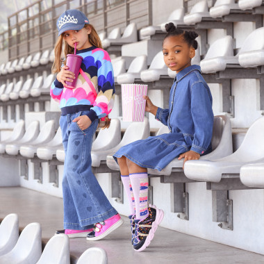 Casquette en denim pailleté BILLIEBLUSH pour FILLE