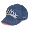 Casquette en denim pailleté BILLIEBLUSH pour FILLE