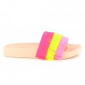 Fringed sliders BILLIEBLUSH for GIRL
