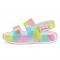 Printed hook-and-loop sandals BILLIEBLUSH for GIRL