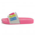 Pantolette mit Molton-Logo BILLIEBLUSH Für MÄDCHEN