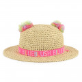 Pompom straw hat BILLIEBLUSH for GIRL