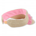 Embroidered logo visor BILLIEBLUSH for GIRL