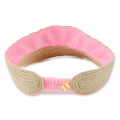 Embroidered logo visor BILLIEBLUSH for GIRL