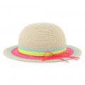 Capeline avec bandes colorées BILLIEBLUSH pour FILLE