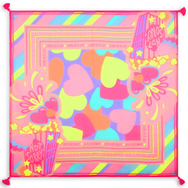 Foulard carré imprimé BILLIEBLUSH pour FILLE