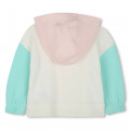 Cardigan molletonné à capuche BILLIEBLUSH pour FILLE