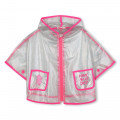 Hooded rain cape BILLIEBLUSH for GIRL