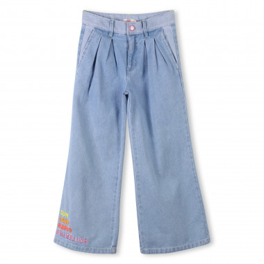 Pantalón vaquero ancho bordado BILLIEBLUSH para NIÑA