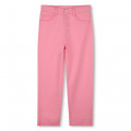 Button-up cotton jeans BILLIEBLUSH for GIRL