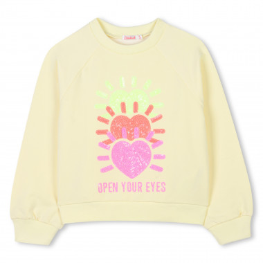 Sweat-shirt en molleton léger  pour 