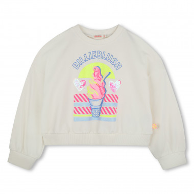 Sweat-shirt molletonné coton BILLIEBLUSH pour FILLE