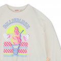 Cotton fleece sweatshirt BILLIEBLUSH for GIRL