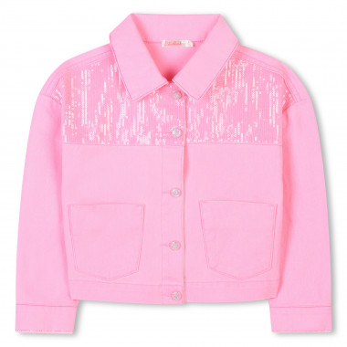 Veste en jean ornée de sequins  pour 
