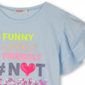Short-sleeved T-shirt BILLIEBLUSH for GIRL