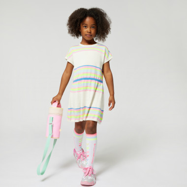Robe en tricot avec rayures  pour 