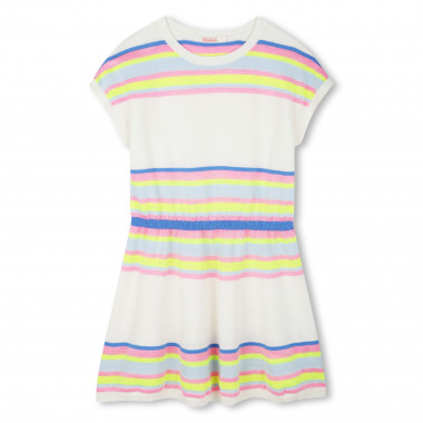 Robe en tricot avec rayures  pour 