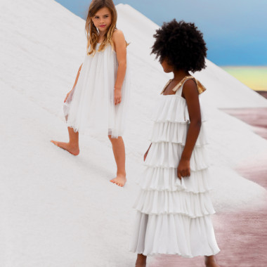 Robe de cérémonie à volants BILLIEBLUSH pour FILLE