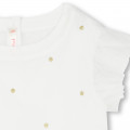 Blouse avec tulle ornée de sequins BILLIEBLUSH pour FILLE