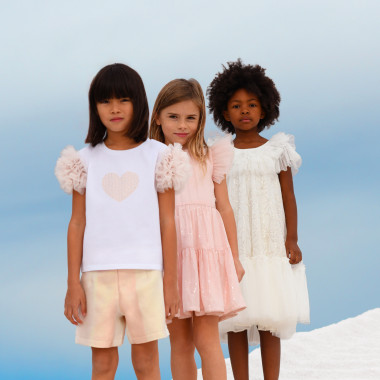 T-shirt de cérémonie à volants BILLIEBLUSH pour FILLE