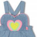 Short denim romper BILLIEBLUSH for GIRL