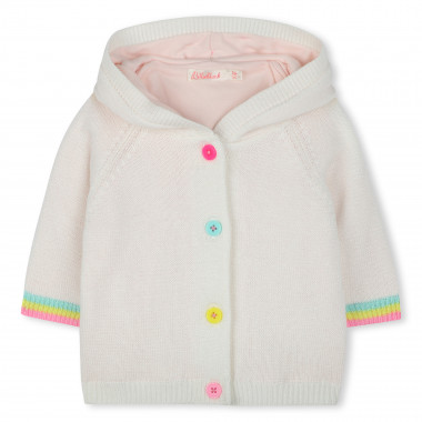 Manteau à capuche en coton BILLIEBLUSH pour FILLE