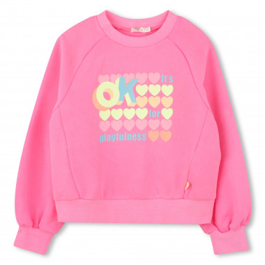 Sweat-shirt teinté en molleton BILLIEBLUSH pour FILLE