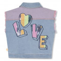 Chaleco vaquero bicolor BILLIEBLUSH para NIÑA
